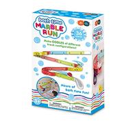 Buddy & Barney Bath Time Marble Run Toy 36 Piece Set - Build a track and race the special balls down! Bath toys for baby 2 3 4 5 6 year olds