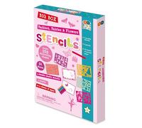 Buddy & Barney | Fashion, Fairies, Unicorns & Princesses Stencil Box Set - Stencilling Arts and Crafts Kit for children kids BB022