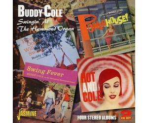 BUDDY COLE - SWINGIN' AT THE HAMMOND ORGAN 2 CD NEW