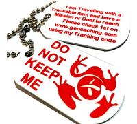 Buddy Goal DO NOT KEEP Tag to Travel with your Trackable Tag or Travel Bug