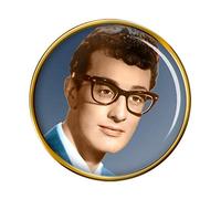Buddy Holly Pin Badge
