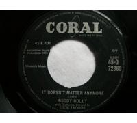 Buddy Holly - Raining in my Heart / It Doesn't Matter Anymore [7" Vinyl]
