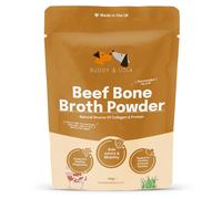 Buddy & Lola Beef Bone Broth Powder | 100% Pure Broth Protein Powder for Dogs | Joint, Digestion & Gut support | Makes 6 litres of Beef Bone