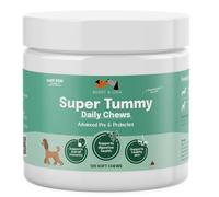 Buddy & Lola Probiotics For Dogs - Daily Dog Probiotic Chews For Digestive Health - Beneficial Prebiotics, Probiotics & Fibre For Better Gut, Firm Stools, Less itching - Plant Based Chews For Dogs