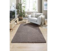 Buddy Mocha Brown Shaggy Rug - 140x200cm