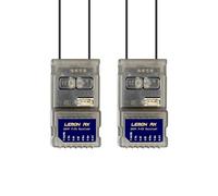 Buddy RC Compatible Spektrum Full-Range DSMP 7-CH Receiver with Diversity Antenna， DSMX DSM2 Compatible 7-CH RC Receiver（2PCS