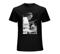 #Buddy #Rich #On #Sta #Playing Drums T Shirt Gift Tee for Men Men Tee Shirt Black L