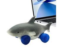 Buddy - Shark Toys, Soft Cute Game with Portable Car Design, Squeeze Animal Toy for Stress Relief, Leisure Figure Adds Calming Interaction, Longtail Shark Plaything for Offices Work Commuting
