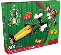 Buddy the Elf 600 Piece 2-Sided Shaped Jigsaw Puzzle 2 Puzzles in 1