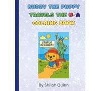 Buddy the Puppy Travels the USA: Buddy travels around to various landmarks and famous places in the United States. (Buddy the Puppy Coloring Books)