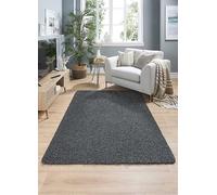 Tufted Washable Rug - Yellow Colour - Ø 100 cm