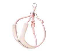 BuddyArmor Escape Proof Cat Harness, Y-Shape, Anti-Choking Cat Harness with Quick Release, Padded Chest Harness for Kittens and Cats, Adjustable, No Lead (Pale Pink, S)