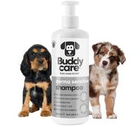 Buddycare Derma Sensitive Dog Shampoo (500ml) | With Aloe Vera and Pro Vitamin B5 | Dog Shampoo for Smelly Dogs with Itchy, Dry & Sensitive Skin | Vegan & Cruelty Free Formula