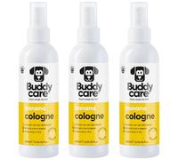 Buddycare Dog Cologne - Banana - 200ml x3 - Refreshing and Banana Scented Dog Cologne - Refreshes Between Dog Washes