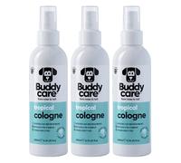 Buddycare Dog Cologne - Tropical - 200ml x3 - Refreshing and Tropical Scented Dog Cologne - Refreshes Between Dog Washes