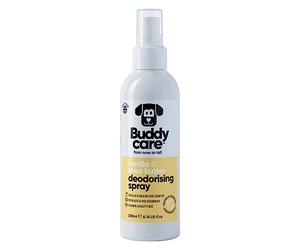 Buddycare Dog Deodoriser Spray- Vanilla & Shea Butter (200ml) Dog Cologne with Aloe Vera and Pro Vitamin B5