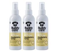 Buddycare Dog Deodorising Spray - Deodorising Spray for Dogs - With Aloe Vera and Pro Vitamin B5 (Vanilla & Shea Butter, 200ml x3)