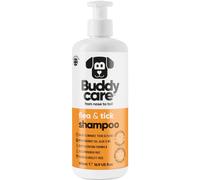 Buddycare Flea and Tick Dog Shampoo (500ml) Effective Shampoo to Help Eliminate Ticks and Mites Itchy & Sensitive Skin Relief Dog Flea Treat