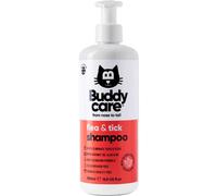 Buddycare Flea Treatment Cat Shampoo (500ml) Flea Shampoo for Indoor Cats | Tick Treatment for Cats | Cat Shampoo Deep Cleansing for Ticks &