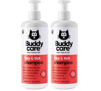 Buddycare Flea Treatment Cat Shampoo (500ml) Flea Shampoo for Indoor Cats | Tick Treatment for Cats | Cat Shampoo Deep Cleansing for Ticks & Mites (Pack of 2)