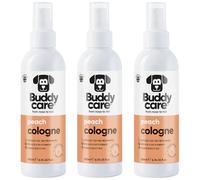 Buddycare Peach Dog Cologne - 200ml x3 - Fruity and Bold Scented, Refreshes Between Washes