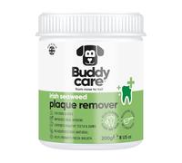Buddycare Plaque Remover For Dogs (200g) Irish Seaweed Powder Plaque Remover For Teeth for Dogs & Cats, Tartar & Bad Breath Remover Teeth Cleaner