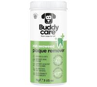 Buddycare Plaque Remover For Dogs (75g) Irish Seaweed Powder Plaque Remover For Teeth for Dogs & Cats, Tartar & Bad Breath Remover Teeth Cleaner