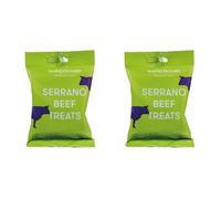 Buddylicious Natural Healthy Dog Treats - Serrano Dog Treats, High Meat Content, Gluten & GMO Free, Hypoallergenic, Contain Omega 6 & 9 Fatty Acids - Perfect for Training (Pack of 2)