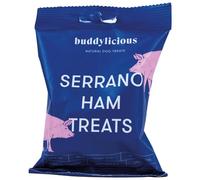 Buddylicious Natural Healthy Dog Treats - Serrano, Gluten & GMO Free, Hypoallergenic, High Meat, Omega 6 & 9 - Perfect For Training