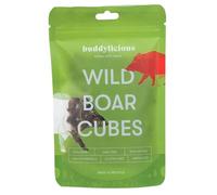 Buddylicious Wild Boar Cubes Dog Treats, Natural Training Treats | 100% Natural, GMO Free, Gluten Free, High Protein, Bite-Sized Cubes, Suitable for Training & Everyday Rewards