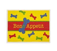 Buddy's Line Bone Applet-Fashion Forward Mat, Acrylic, Multicolour, 50.16x66.04x0.63 cm