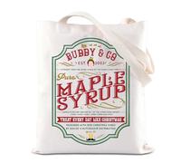 Buddy's Musical Christmas Merchandise Inspired Tote Bag Xmas Buddy Elf Lovers Canvas Bag Santa Claus Elf Gift Musical Theatre Gift (Buddy Tote)