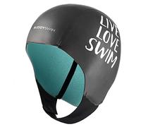 BUDDYSWIM 2mm Neoprene Cap for Open Water Swimming. Men's and women's neoprene swimming cap with cold insulation and easy fastening, for surfing and water sports