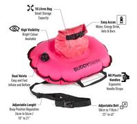 Buddyswim Hydrastation Buoy Pink