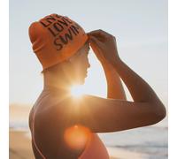 Buddyswim Live Love Swim Silicone Swimming Cap