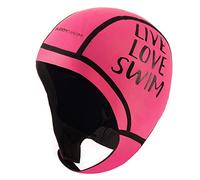 Swim Cap Buddyswim Neoprene Trilaminate Warmth 2.5mm Pink - M
