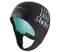 BUDDYSWIM Neoprene Swimming Cap 2.5 mm Swimming in Open Water. Swim Cap Neoprene Insulation Cold, Easy Closure, Diving, Scuba Diving, Surfing and Work in the Water