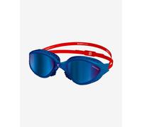 BuddySwim OzeanX Blue Mirror swimming goggles blue red
