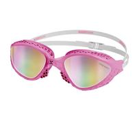 Buddyswim OzeanX Swim Goggles - Pink Frame/IridiumMirror Lenses