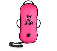 BUDDYSWIM Ultralight Swim Buoy Tow Float with Adjustable Waist Belt for Open Water. Ideal for Crossings and Competitions. Nylon finish, Resistant, with Handles