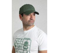 Bude Branded Twill Cap Weird Fish Dark Olive One Size