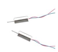 budebuse 2Pcs High Torqued Coreless Motors Replacement Motors For Remote Control Helicopter Model Aircraft Enthusiasts Professional Model Engineering