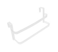 budebuse Over The Door Hanger Metal Construction Rustproof Towel Holder for Small Spaces Kitchen Bathroom Bedroom Storage Simple Home Decors