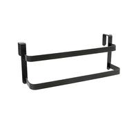 budebuse Over The Door Hanger Metal Construction Rustproof Towel Holder for Small Spaces Kitchen Bathroom Bedroom Storage Simple Home Decors