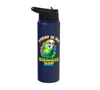 Budgerigar Day Budgerigar Budgie Outfit Stainless Steel Insulated Water Bottle