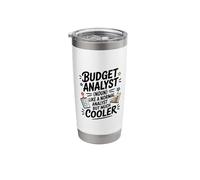 Budget Analyst Like A Normal Analyst, Accounting Finance Stainless Steel Insulated Tumbler