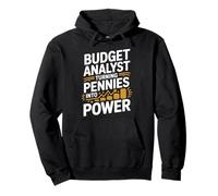Budget analyst Turning Into Pennies Into Power, Accounting Pullover Hoodie