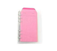 Budget Binder - 17cm Saving Binder, Quick Identification Feature | A6 Portable Planner with Cash Envelope, Savings Challenge Book for School Office Personal Accounting Tuition Payment Family Financial