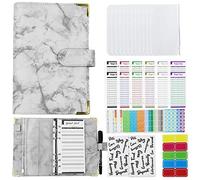 Budget Binder, 33pcs Savings Binder - Money Saving Wallet (Grey)