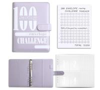 Budget Binder, Money Saving Binder with 100 Envelopes, Cash Envelopes Money Organizer for Budgeting